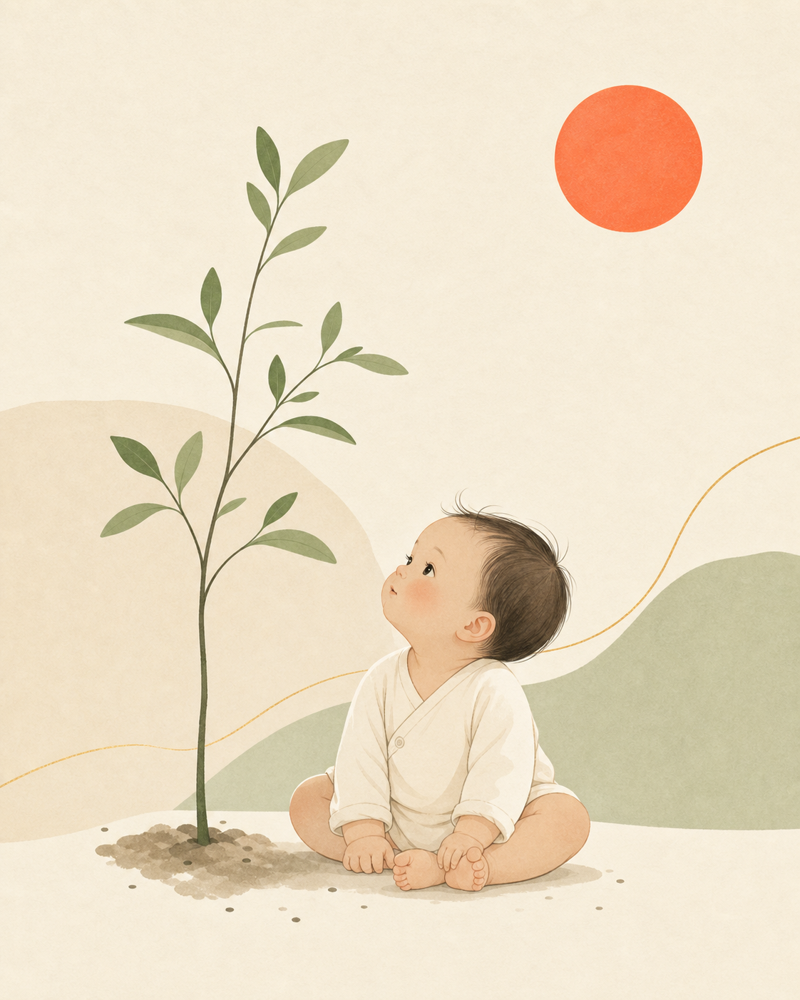 极简插画